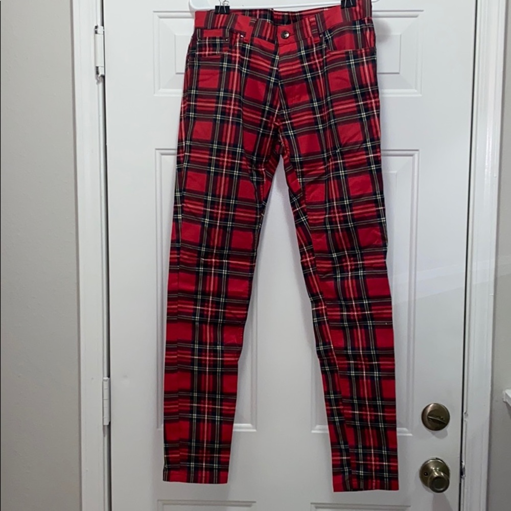 ZARA MENS PLAITED RED PLANTS